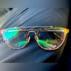 William Morris Black Label Petula Tortoise Gold Metal eyewear new unisex
